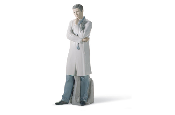 Фигурка Lladro Доктор, мужчина 10х31 см, фарфор