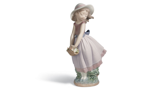 Фигурка Lladro Нежная юность 6x18 см, фарфор