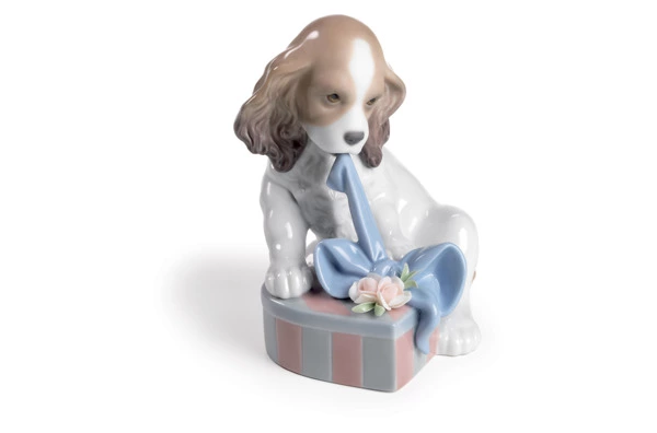 Фигурка Lladro Нетерпение 12x13 см, фарфор