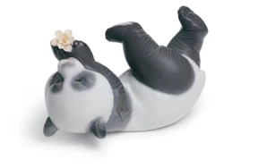 Фигурка Lladro Радостная панда 13x7 см, фарфор