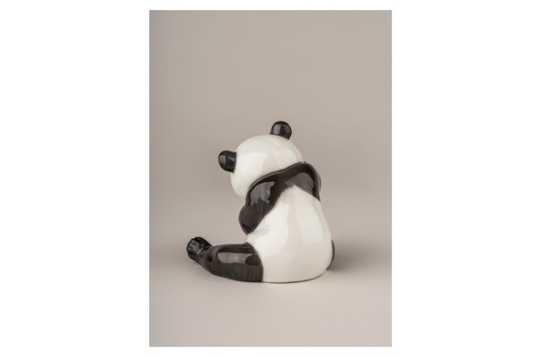 Фигурка Lladro Счастливая панда 9x8 см, фарфор