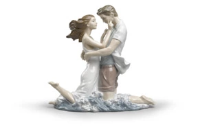 Фигурка Lladro Предвкушение любви  33х31 см, фарфор