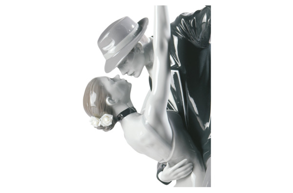 Фигурка Lladro Страстное танго 37x37 см, фарфор, чёрный