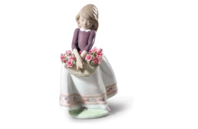 Фигурка Lladro Майские цветы, специальное издание 7х17 см, фарфор