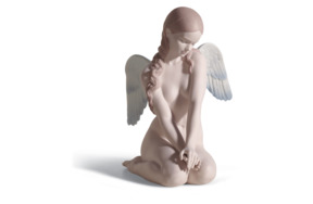 Фигурка Lladro Красивый ангел 20x14 см, фарфор