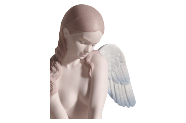 Фигурка Lladro Красивый ангел 20x14 см, фарфор