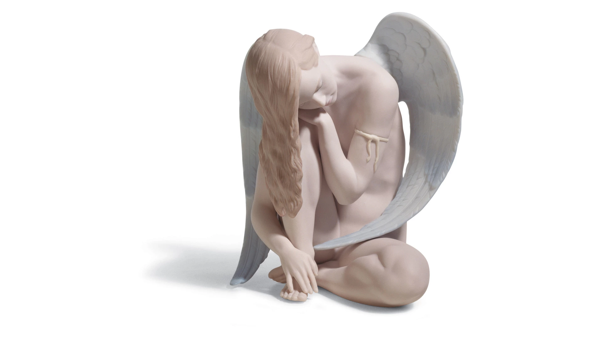 Фигурка Lladro Прекрасный ангел 17x16 см, фарфор