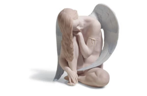 Фигурка Lladro Прекрасный ангел 17x16 см, фарфор