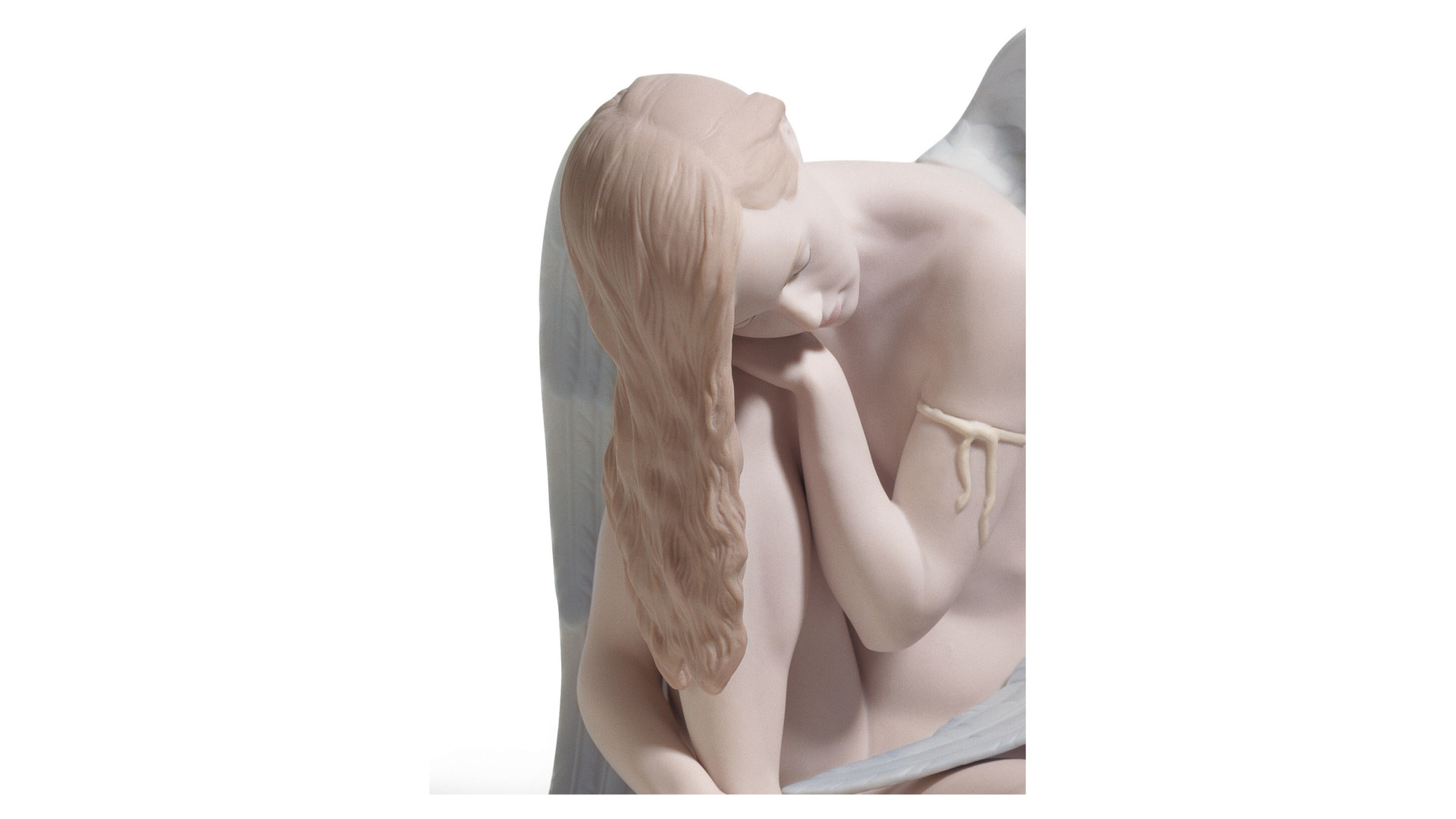 Фигурка Lladro Прекрасный ангел 17x16 см, фарфор