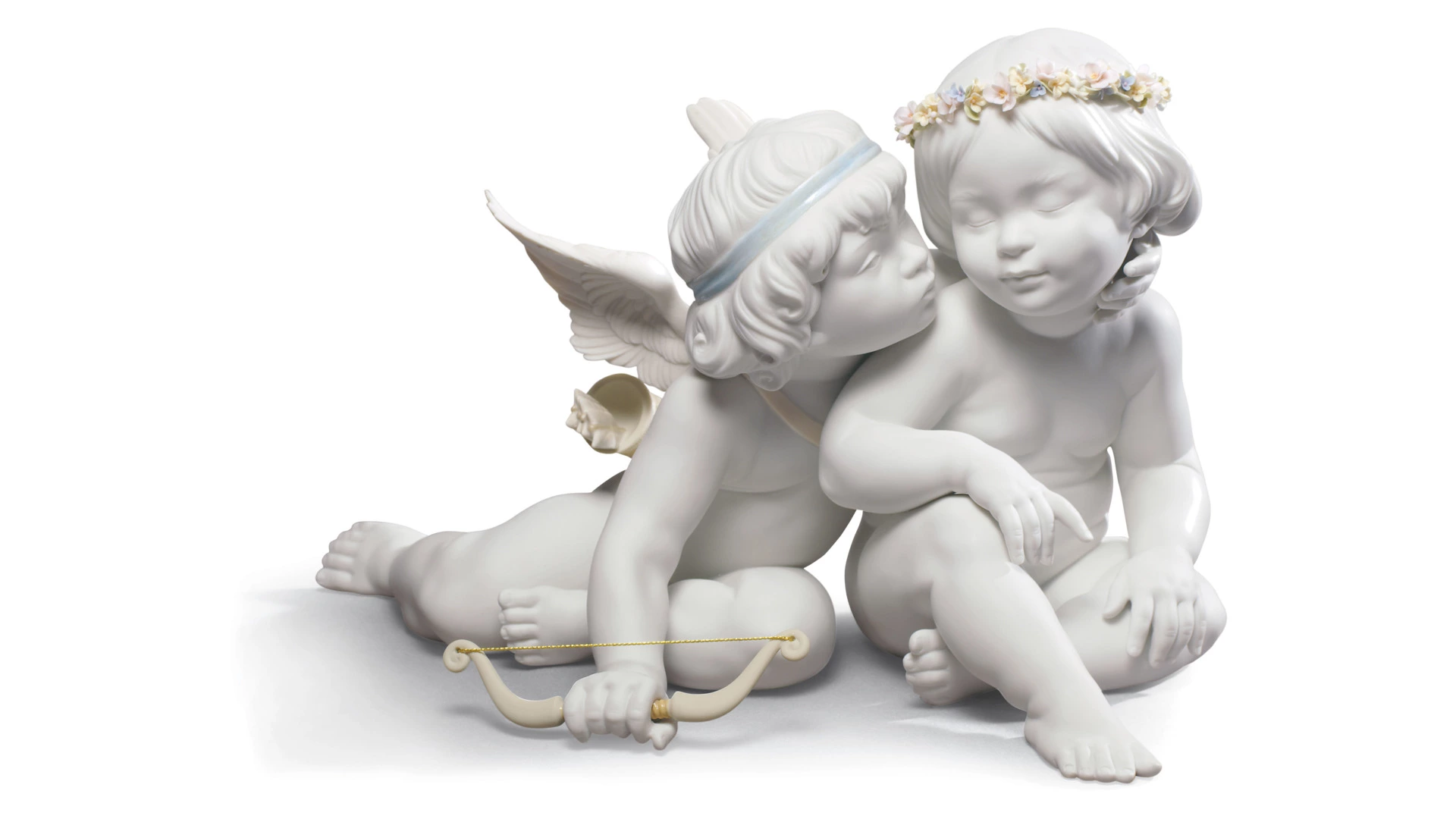 Фигурка Lladro Эрос и Психея 43х28 см, фарфор