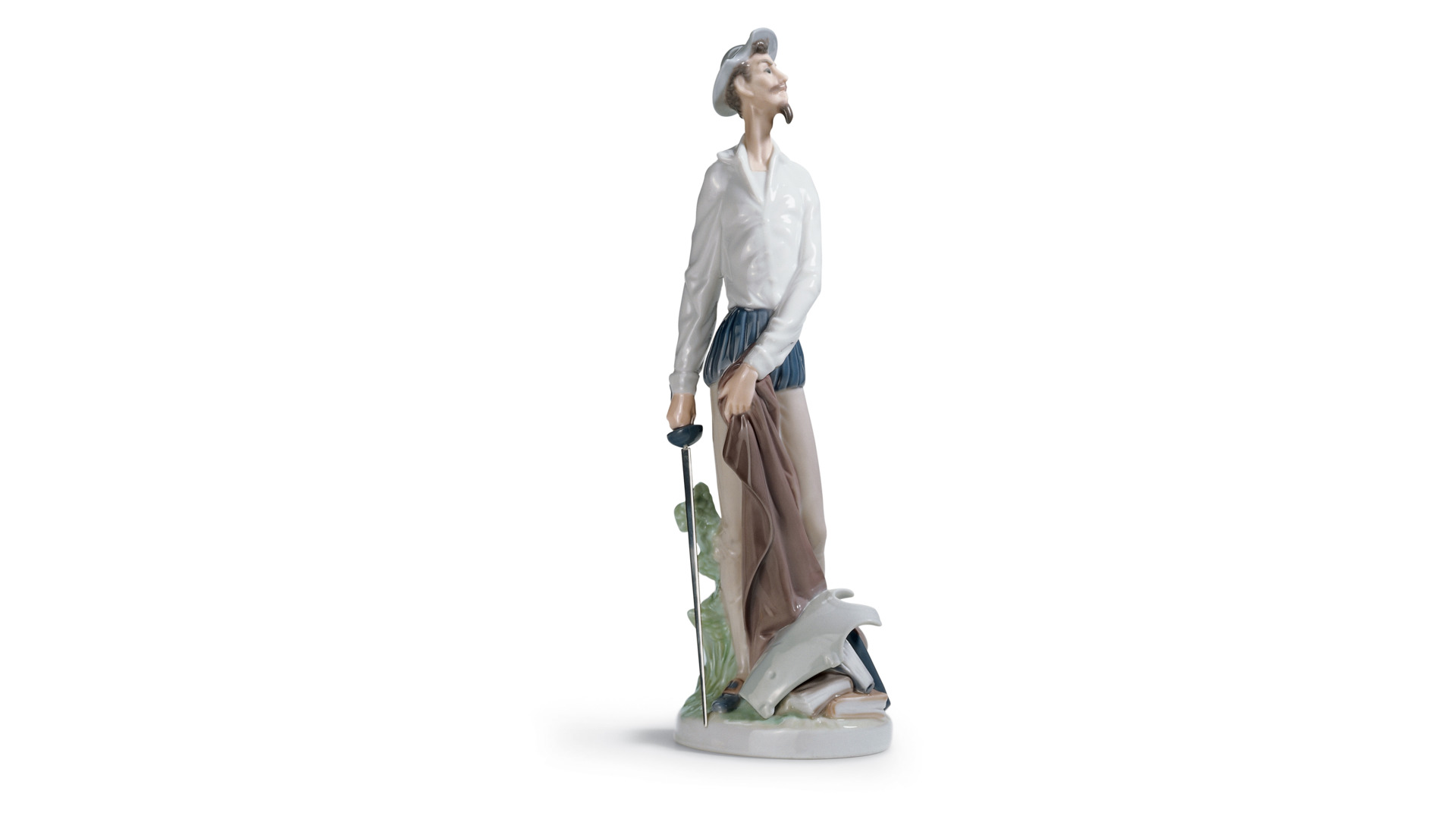 Фигурка Lladro Дон Кихот, в рост 10х30 см, фарфор