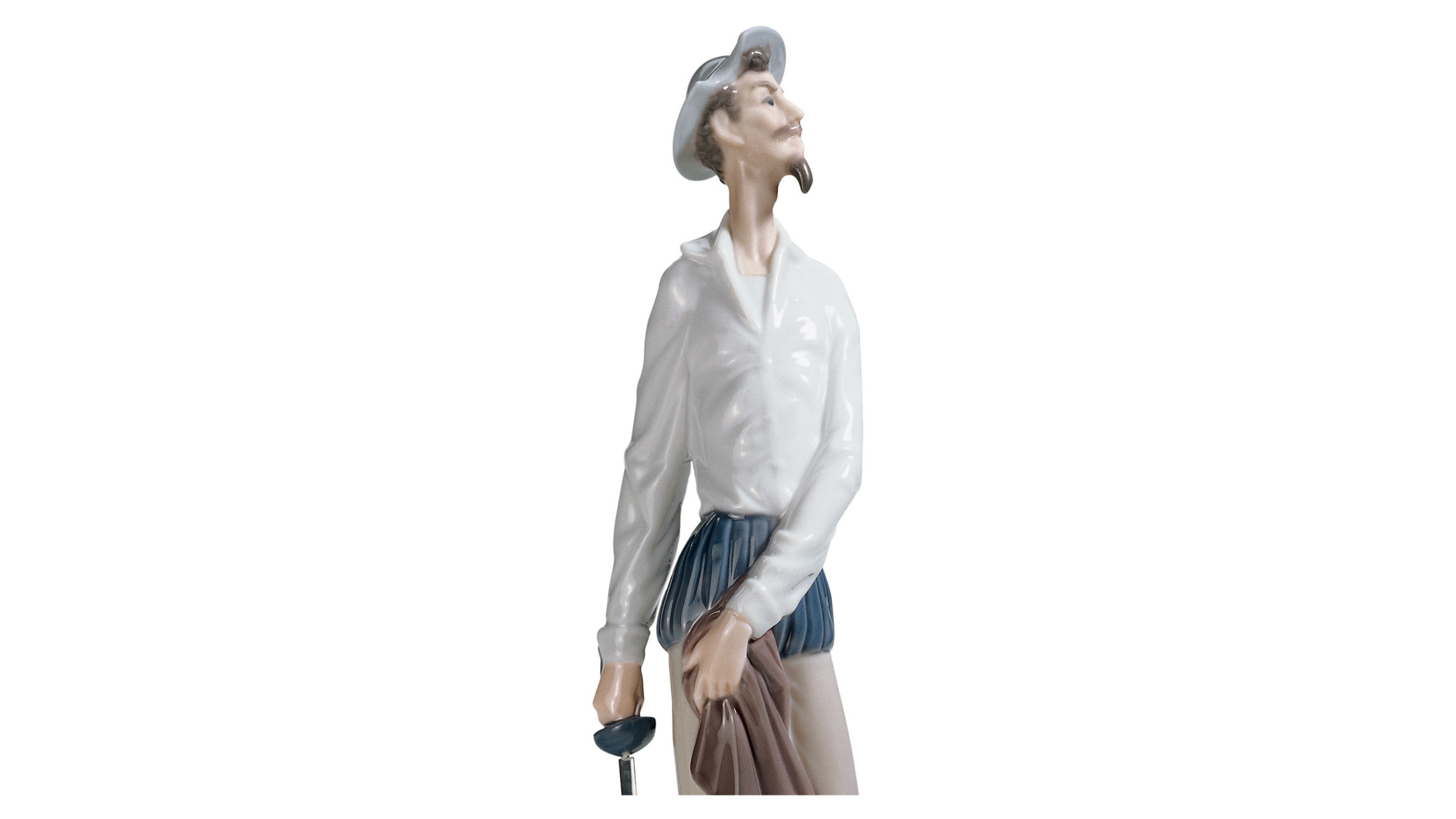 Фигурка Lladro Дон Кихот, в рост 10х30 см, фарфор