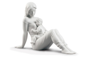 Фигурка Lladro Материнская любовь 36х25 см, фарфор, белый