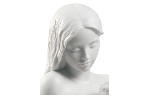 Фигурка Lladro Материнская любовь 36х25 см, фарфор, белый