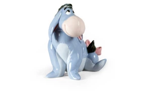Фигурка Lladro Ослик Иа 13x15 см, фарфор
