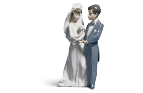 Фигурка Lladro Отныне и впредь 19х10 см, фарфор