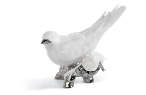 Фигурка Lladro Нежные звуки утра, Ре-Деко 11x13 см, фарфор