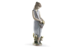 Фигурка Lladro Сад тюльпанов 23x7 см, фарфор