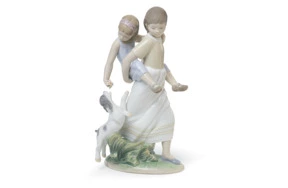 Фигурка Lladro Счастливые деньки 22х14 см, фарфор