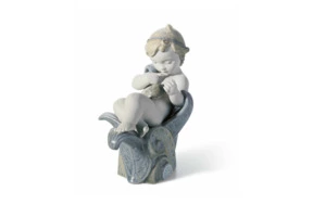 Фигурка Lladro Врожденная любознательность 17х16 см, фарфор