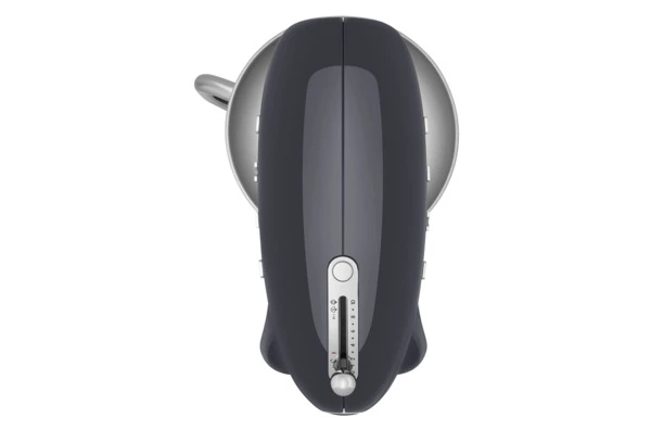 Миксер планетарный SMEG SMF03GREU, 800 Вт, чаша стальная 4,8л, 3 насадки, алюминий литой, серый