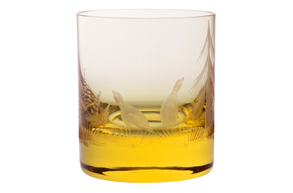 Набор из 6 стаканов для виски Moser  Виски сет. Птицы 370мл (6цв)