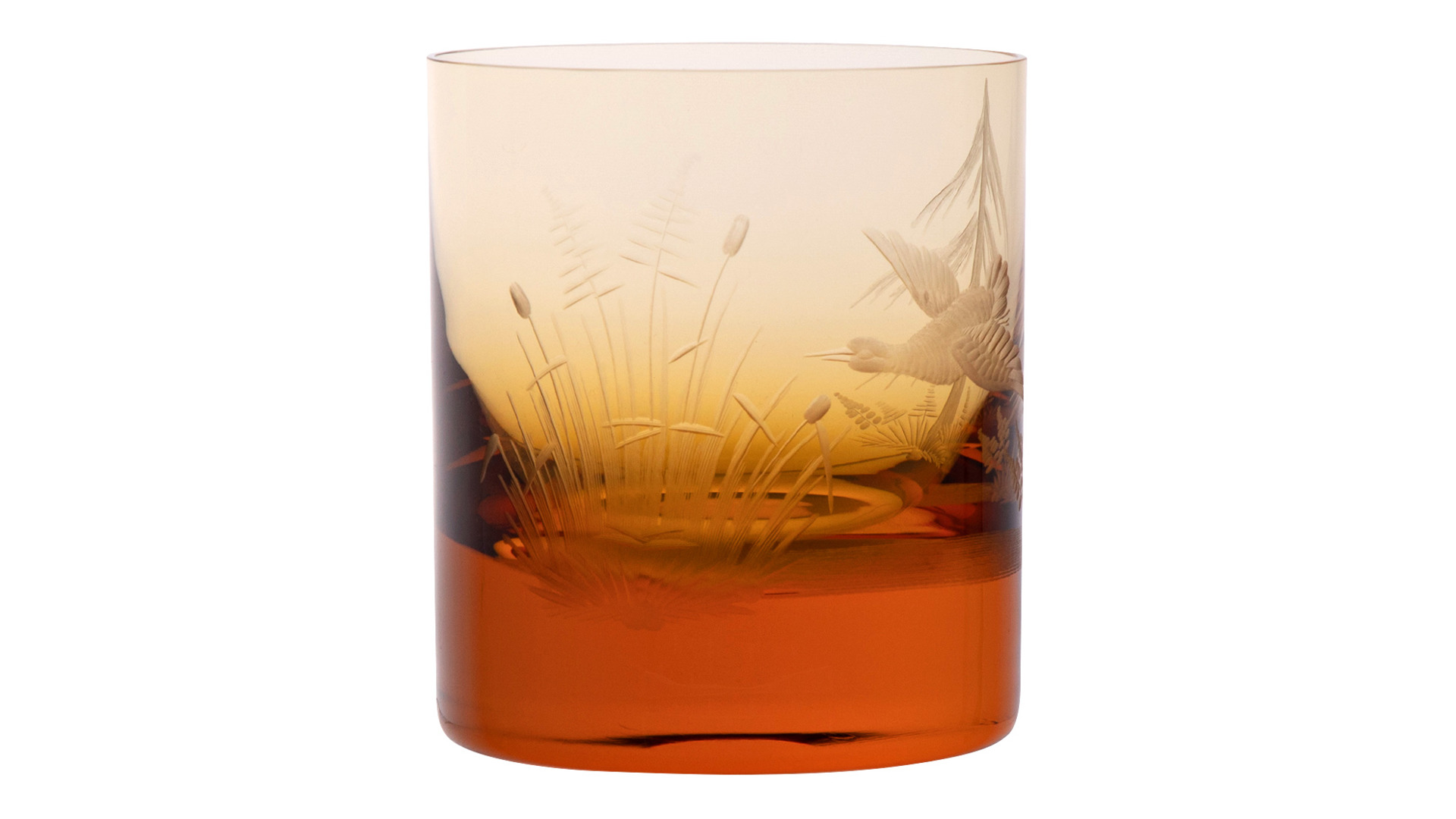 Набор из 6 стаканов для виски Moser  Виски сет. Птицы 370мл (6цв)