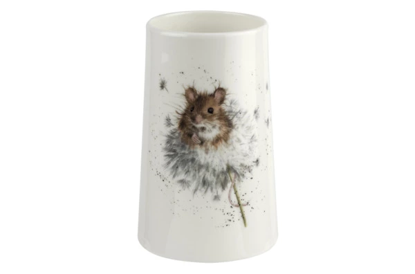 Ваза Royal Worcester Забавная фауна Мышка 14,6 см, фарфор костяной