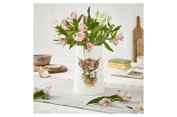 Ваза Royal Worcester Забавная фауна Коровка 20 см