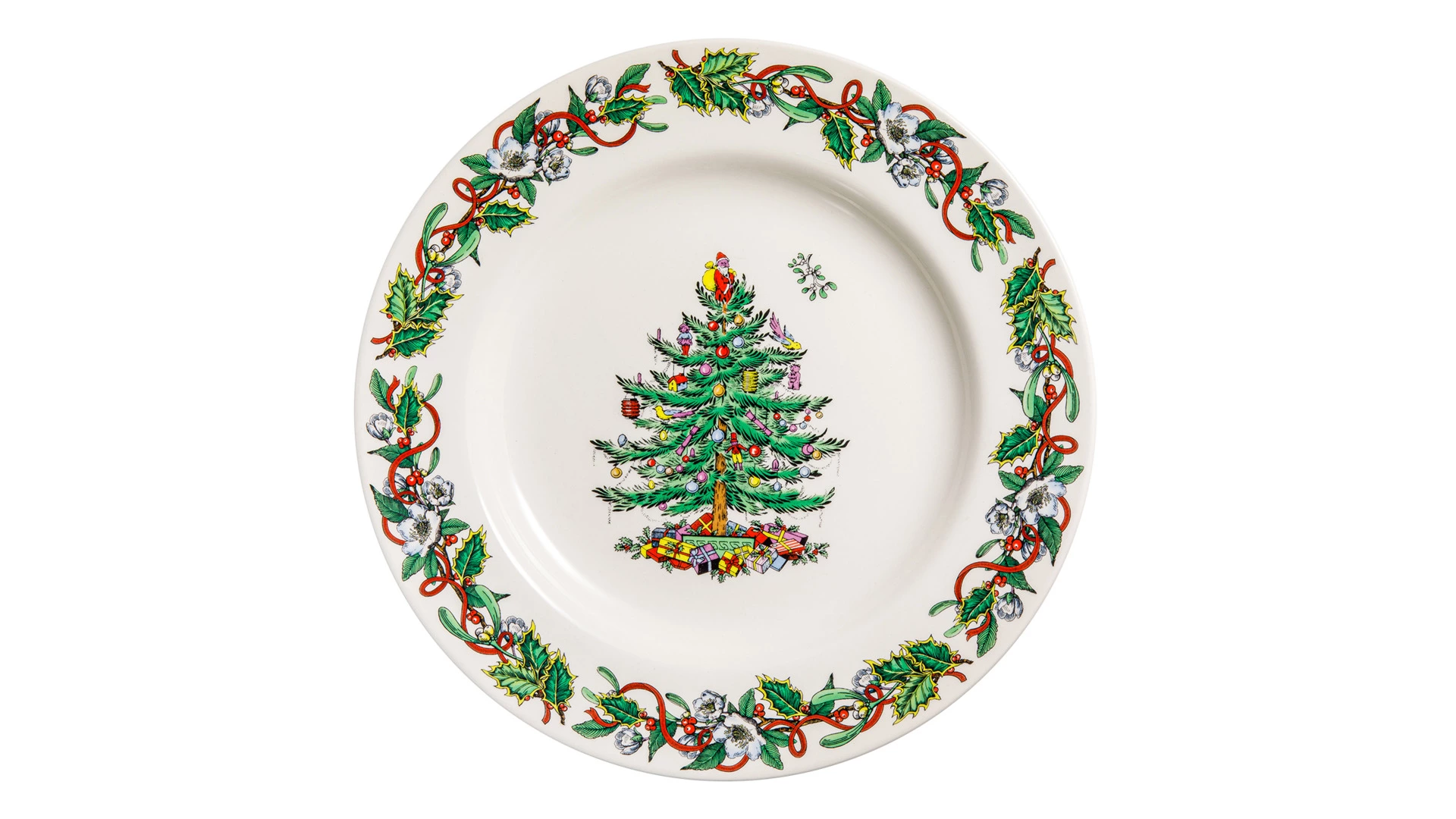 Тарелка обеденная Spode Рождественская ель Эксклюзив 27 см