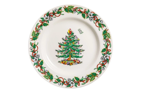 Тарелка обеденная Spode Рождественская ель Эксклюзив 27 см