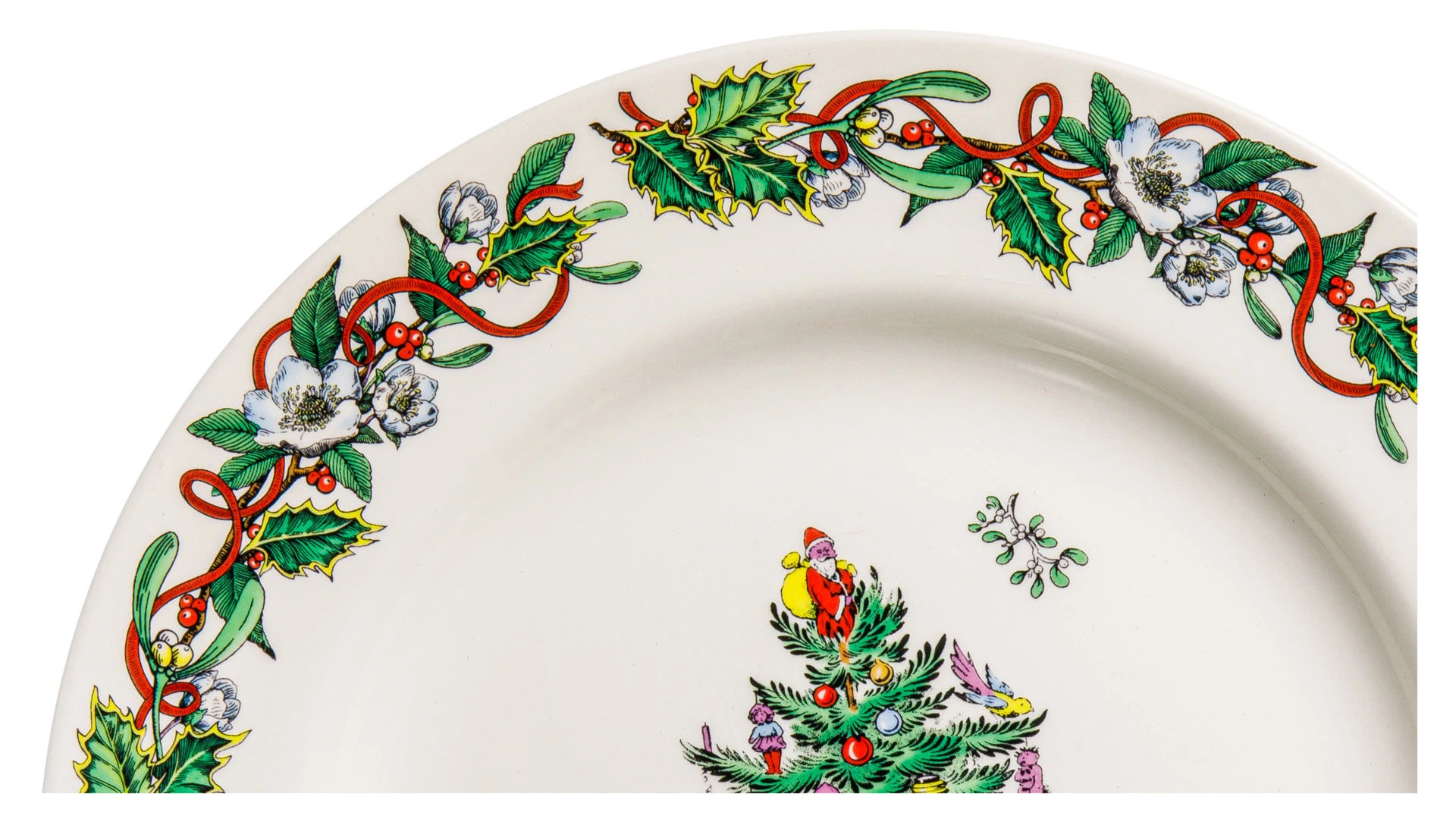 Тарелка обеденная Spode Рождественская ель Эксклюзив 27 см