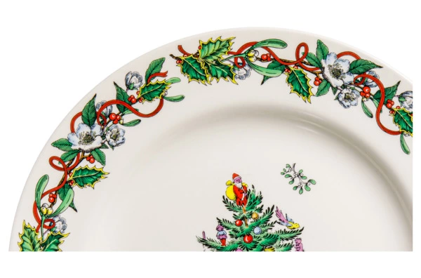 Тарелка обеденная Spode Рождественская ель Эксклюзив 27 см
