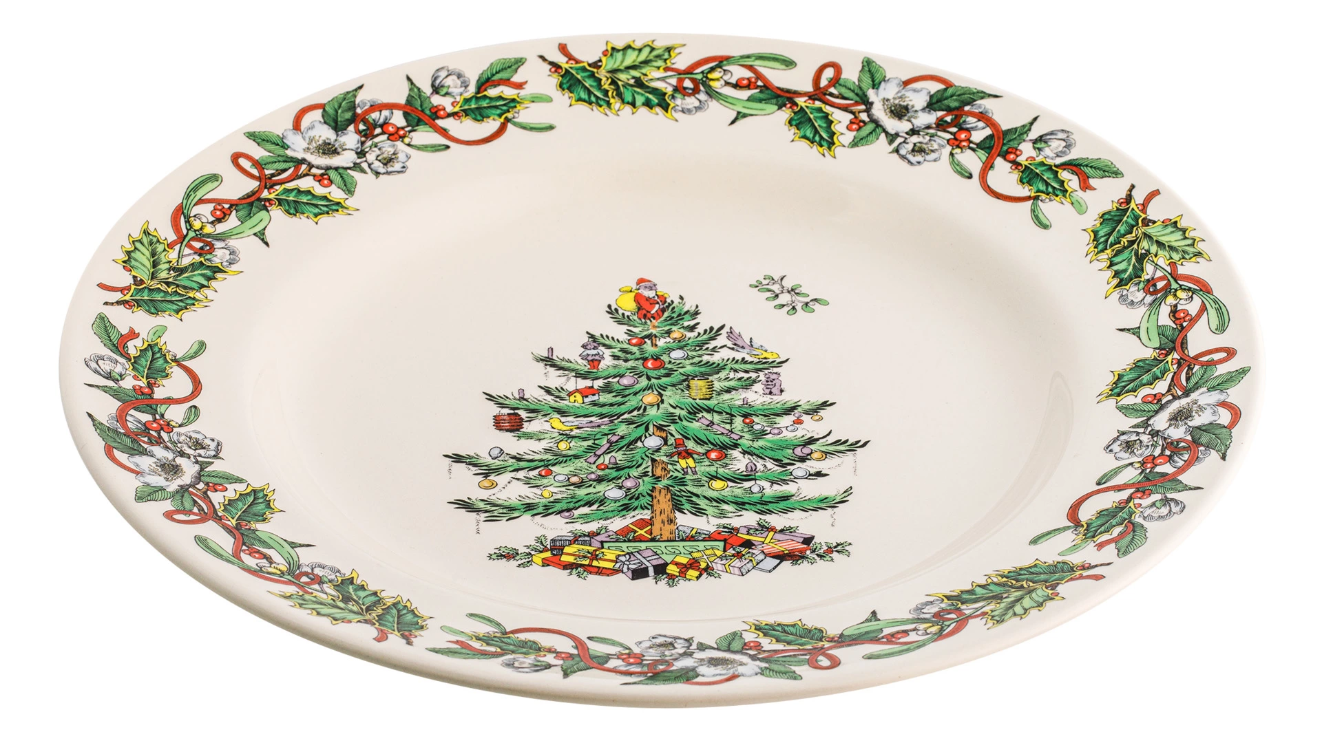 Тарелка обеденная Spode Рождественская ель Эксклюзив 27 см