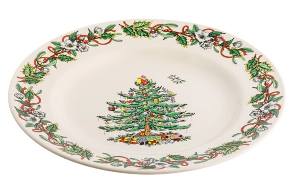 Тарелка обеденная Spode Рождественская ель Эксклюзив 27 см