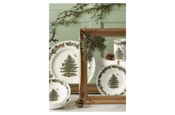 Тарелка обеденная Spode Рождественская ель Эксклюзив 27 см