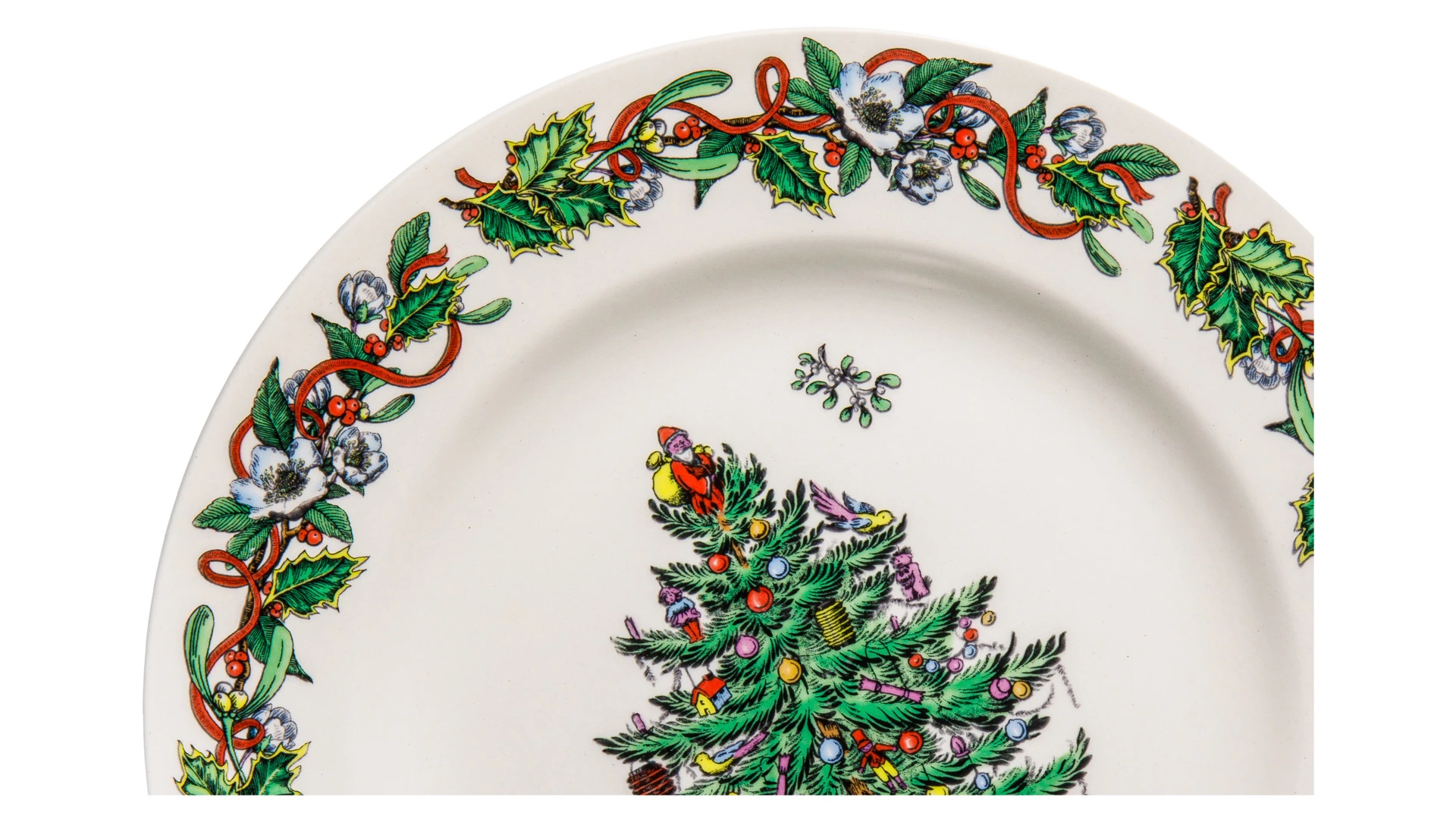 Тарелка закусочная Spode Рождественская ель Эксклюзив 20 см