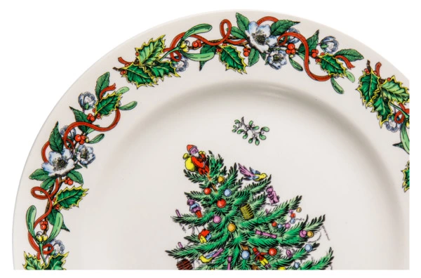 Тарелка закусочная Spode Рождественская ель Эксклюзив 20 см