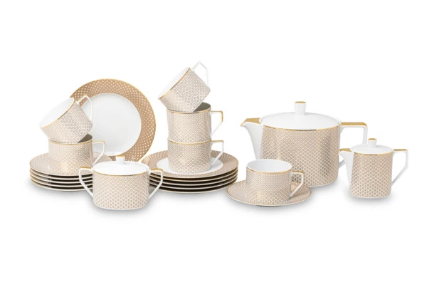 Сервиз чайный Rosenthal Францис Карро Беж на 6 персон 21 предмет