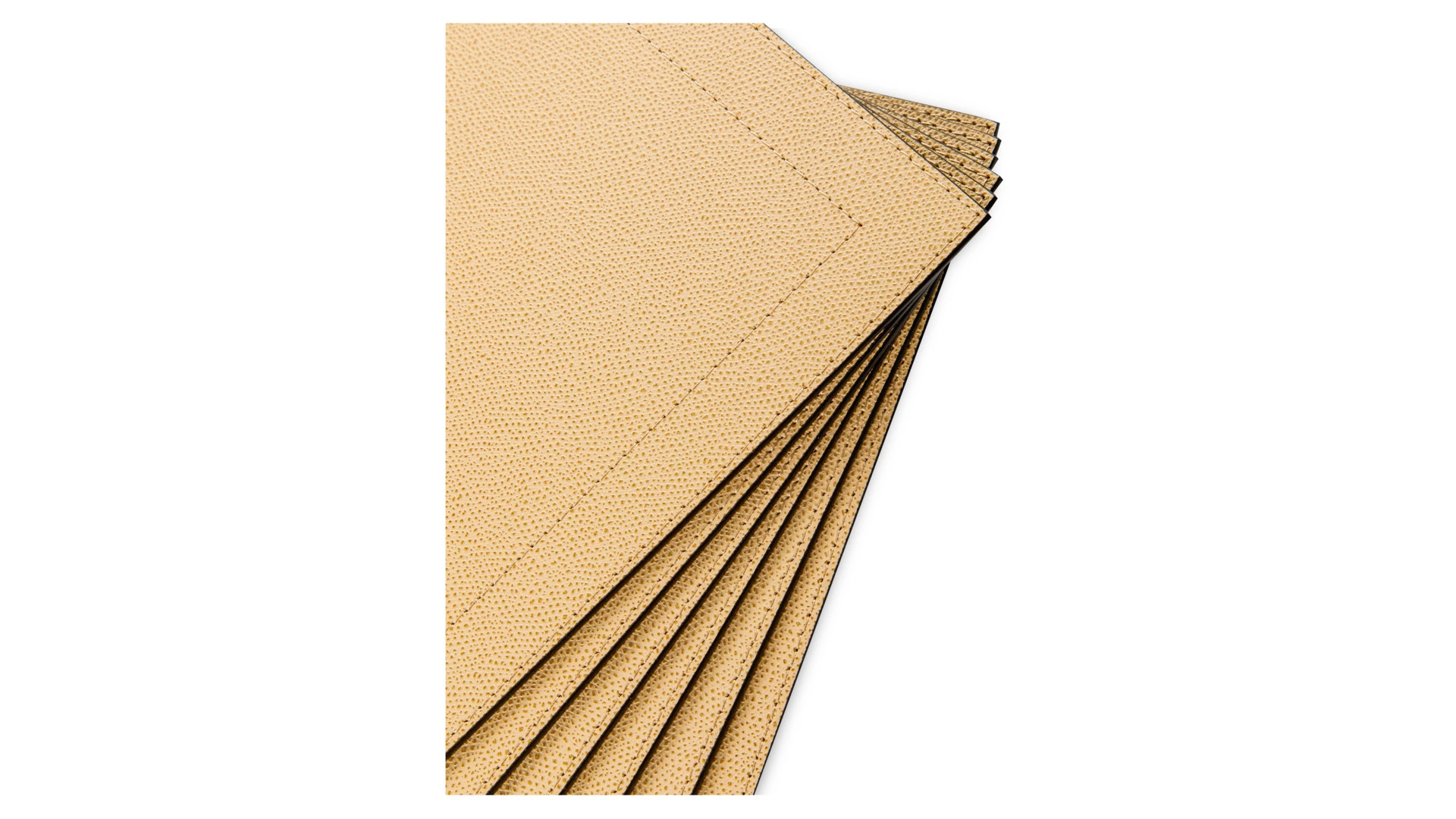 Набор салфеток подстановочных прямоугольных Giobagnara Морис 42х32 см, 6 шт, капучино