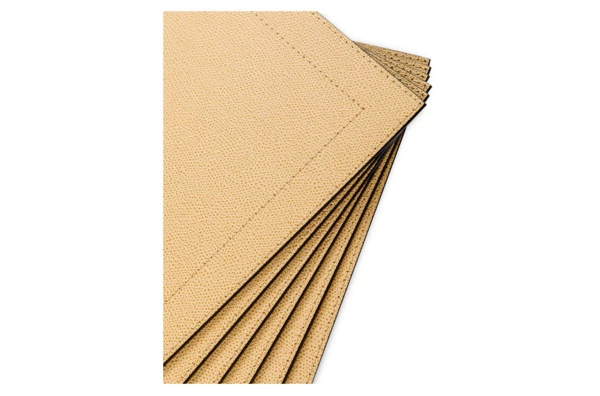 Набор салфеток подстановочных прямоугольных Giobagnara Морис 42х32 см, 6 шт, капучино