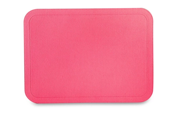 Набор салфеток подстановочных с закругленными углами Giobagnara Ванни 46х34 см, 6 шт, малиновая