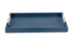 Поднос прямоугольный с ручками Giobagnara Виктор 44,5х34,5см, тёмно-синий