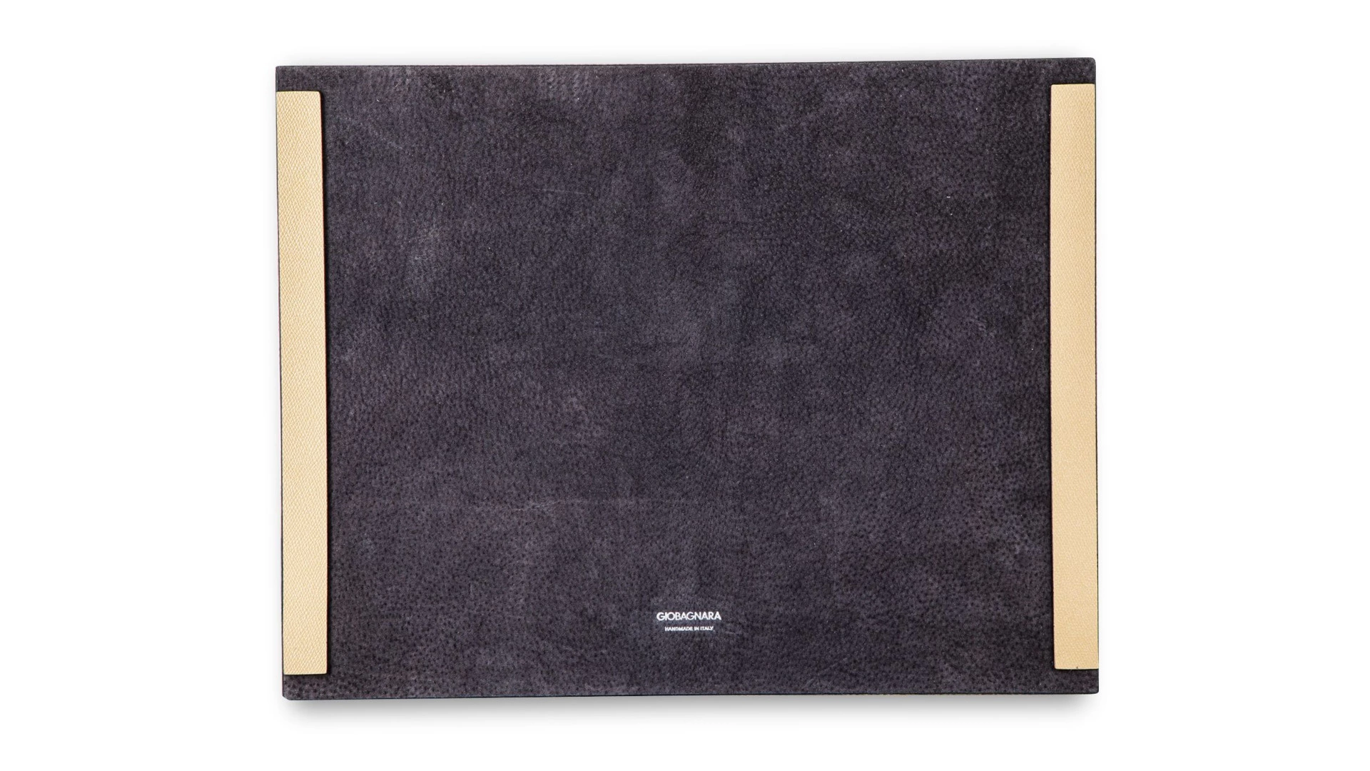 Поднос прямоугольный с ручками Giobagnara Виктор 44,5х34,5см, золотистый