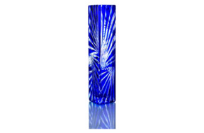 Ваза для цветов ГХЗ Консул 32,5 см, хрусталь, синяя