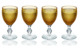 Набор бокалов для вина Vista Alegre Бикош 280мл, 4шт (янтарная чаша)