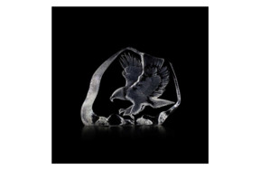 Скульптура Maleras Парящий орел 22,5х17 см, хрусталь