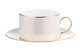 Чашка чайная с блюдцем Wedgwood Аррис 220 мл, фарфор