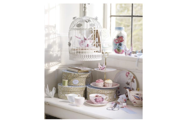 Чашка чайная с блюдцем Wedgwood Кукушка 180 мл, фарфор