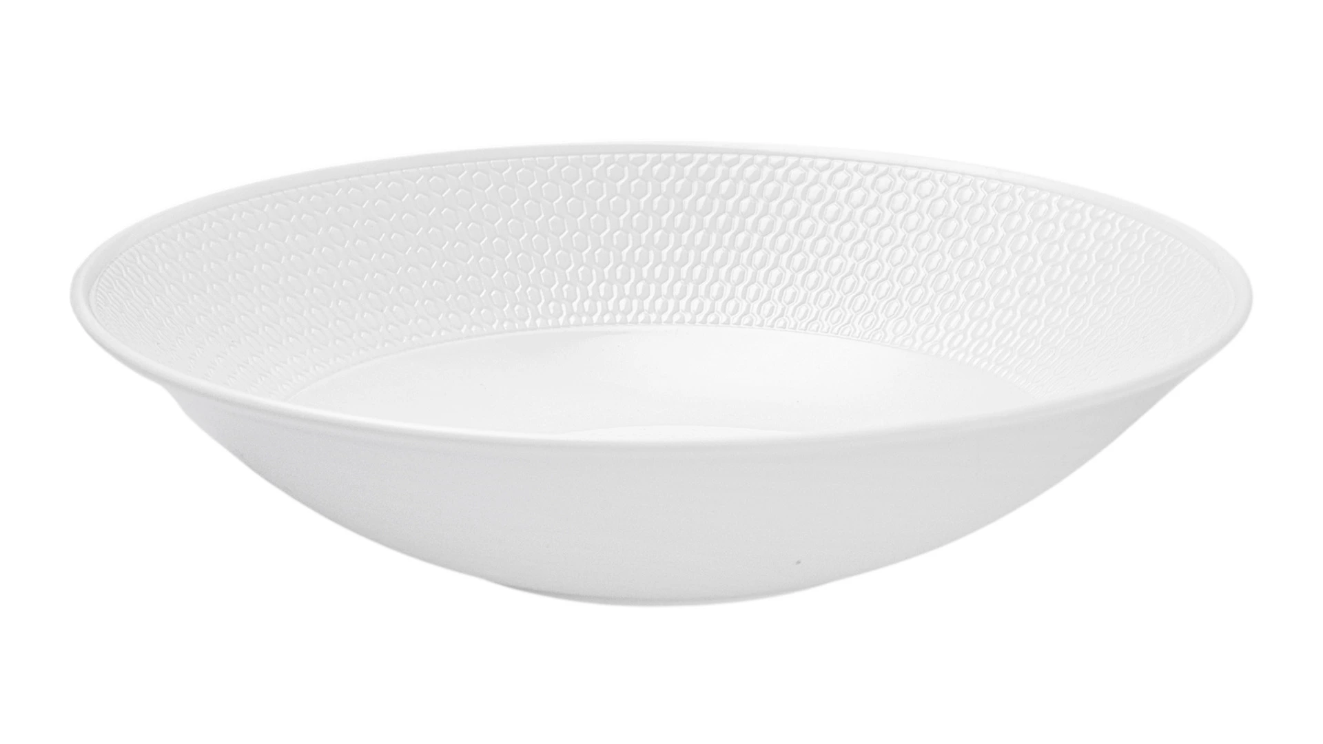 Салатник Wedgwood Джио 23 см, фарфор костяной